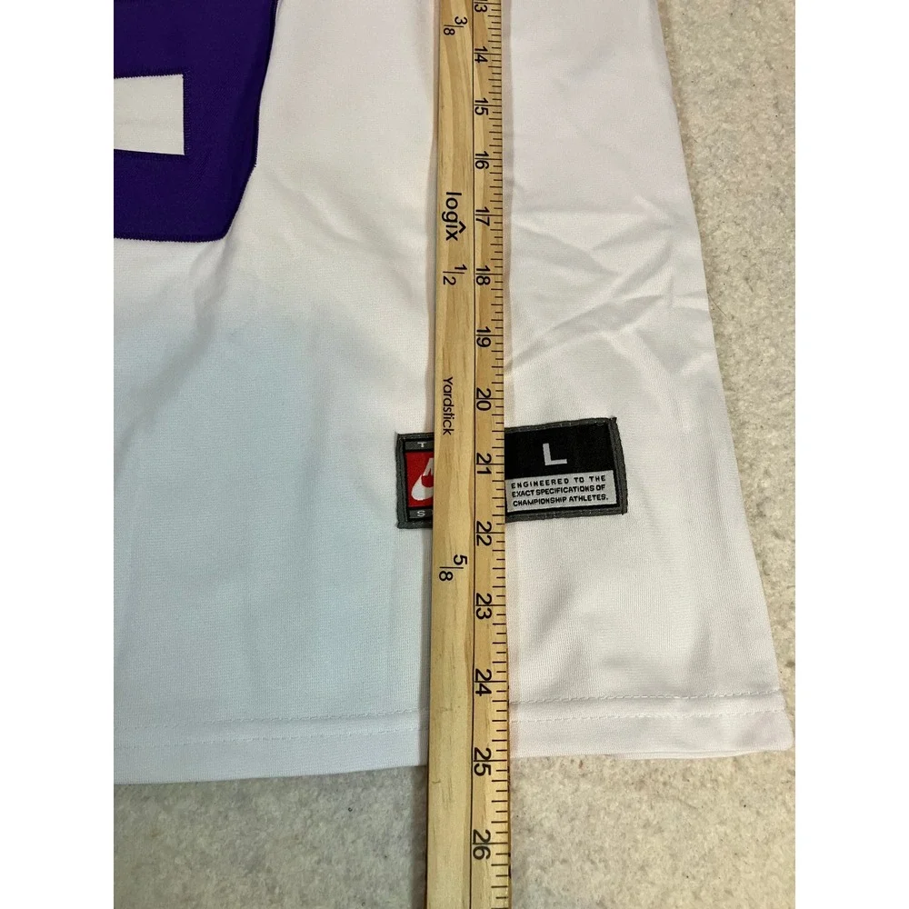 Nike LSU Tigers Joe Burrow 9 2020 National Championship Jersey White Youth L